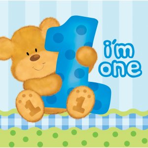 2-lagers pappersservetter - I am one - 16 st 2-lagers pappersservetter - I am one - 16 st