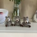 Kundbild Järbo 8/4 garn 200g - Light gray: Fina nallar till jobbet så också!...